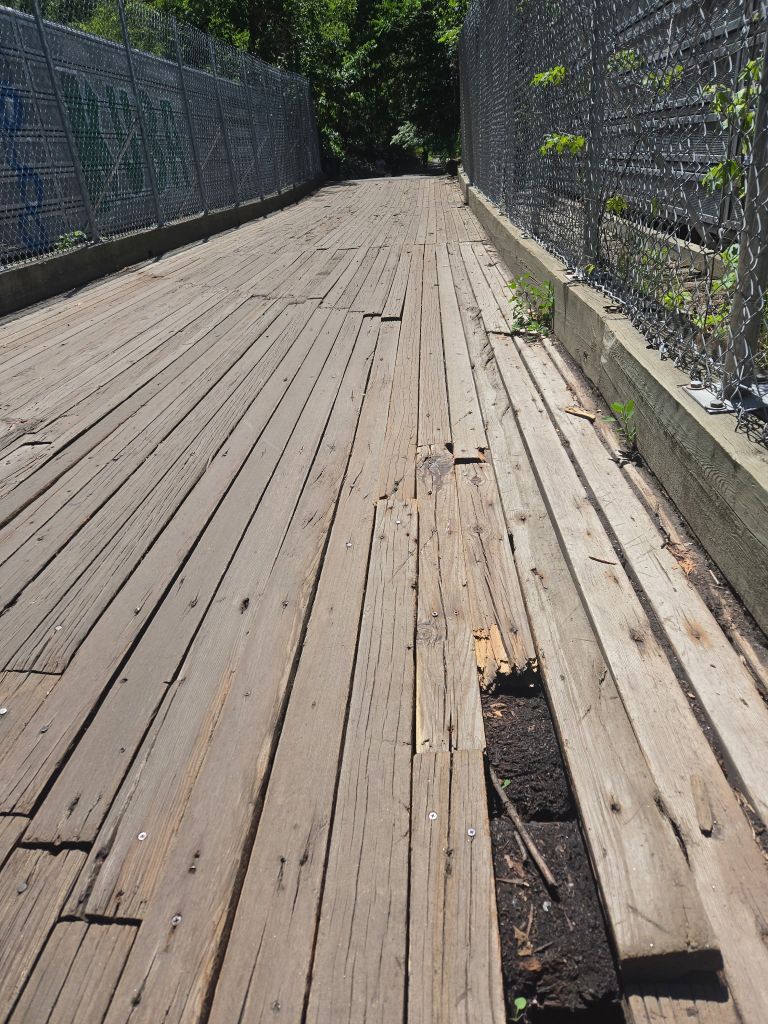 Uptown Greenway Bridge Repairs Enters Year 17 With No End in Sight
