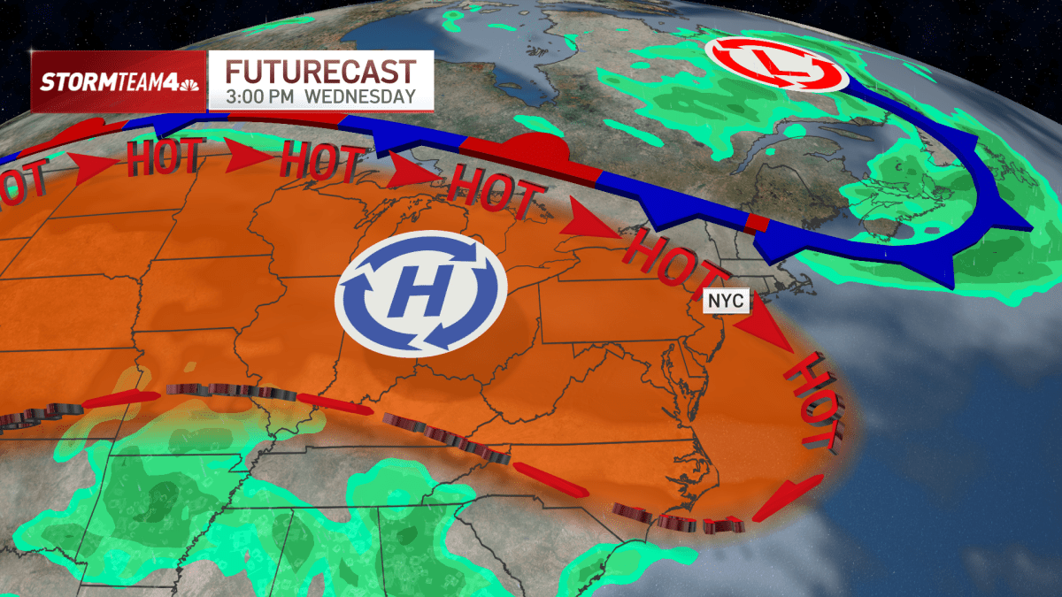 Heat advisory starts Tuesday as dangerous heat builds midweek – NBC New York