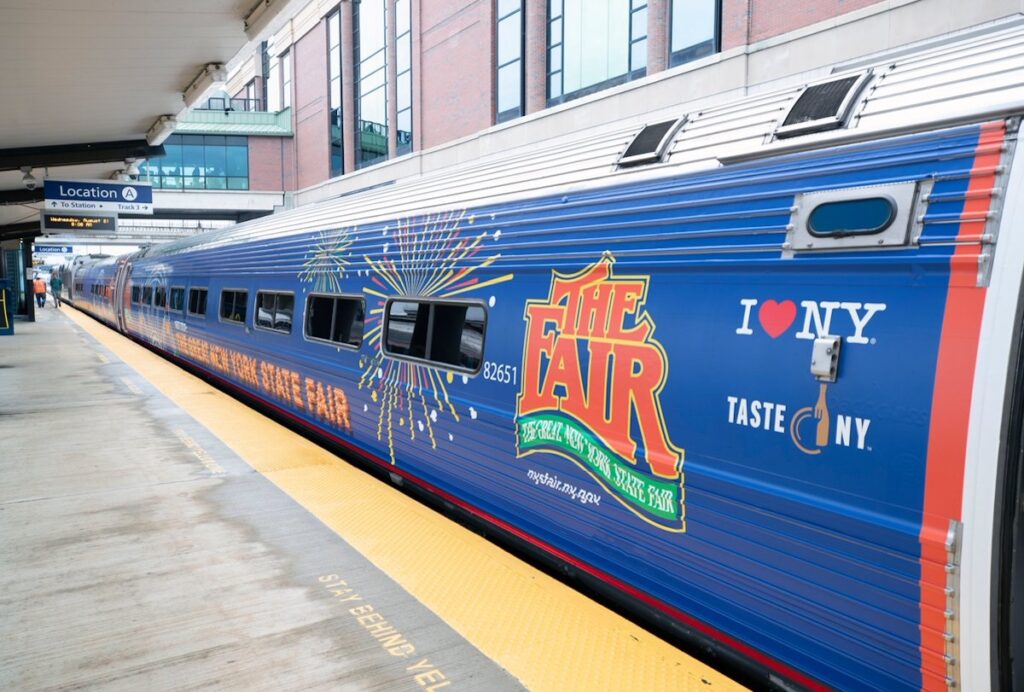 Skip the 5-hour drive: Amtrak brings back direct daily trains from NYC to the Great New York State Fair this August