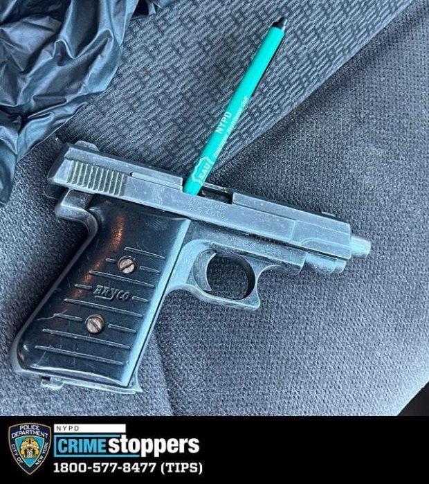 The firearm recovered at the shooting of NYPD Officer Jonathan Diller who was shot and killed on March 25, 2024. 