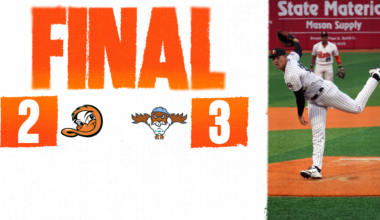 NINTH INNING RALLY LIFTS FERRYHAWKS OVER DUCKS
