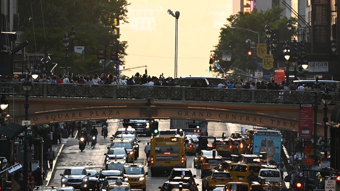 Manhattanhenge in New York City