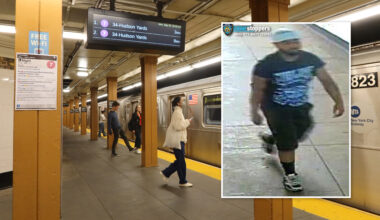 Man, 62, shoved against pillar, cracks skull amid quarrel at Queens subway stop