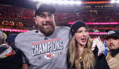 Taylor Swift and Travis Kelce's Pals in NYC Before Wedding