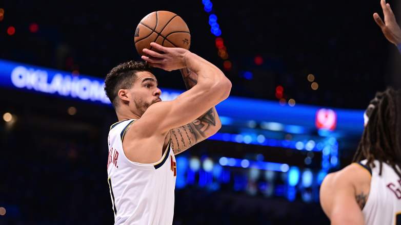 Michael Porter Jr, then of the Denver Nuggets, now of the Brooklyn Nets