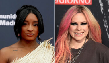 Simone Biles: 'Avril Lavigne stole my sunglasses' at Taylor Swift's wedding