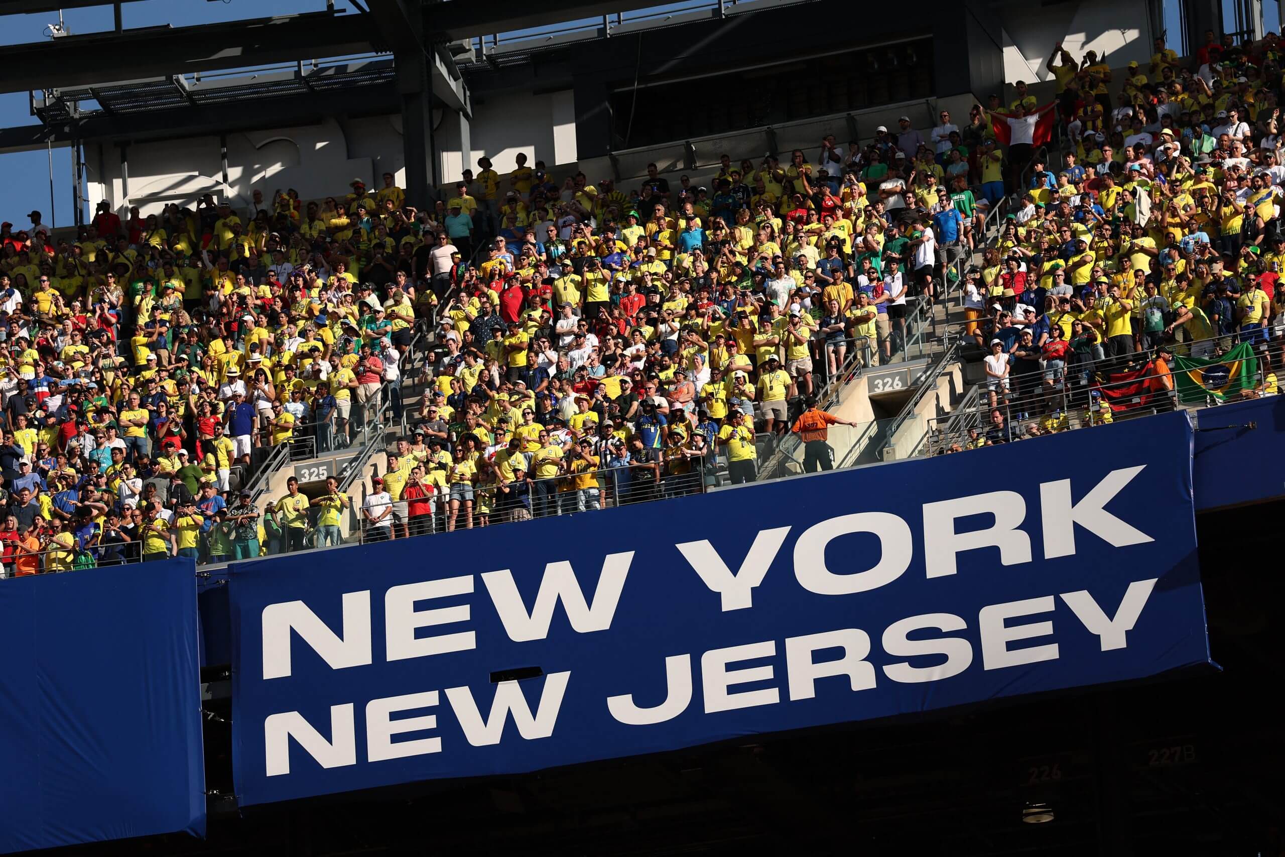 The MetLife stadium welcomes fans for the World Cup