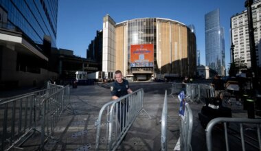 For Taylor Swift wedding, streets will be closed around MSG Friday starting at 1 p.m.