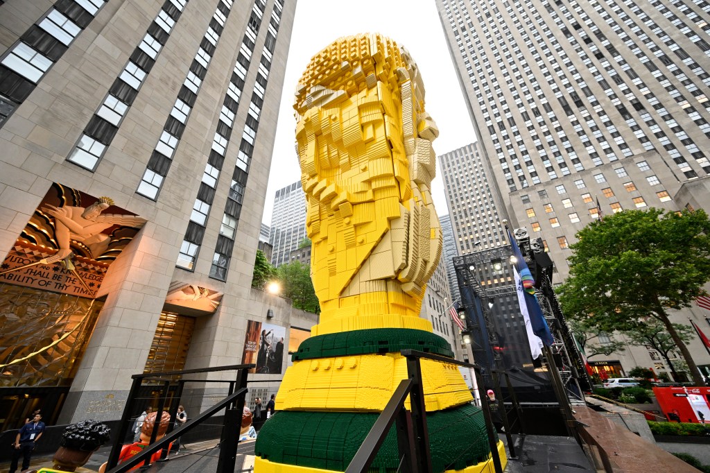 RICHARD JOHNSON: Racoon seeks birds-eye view of NYC LEGO World Cup 2026 trophy