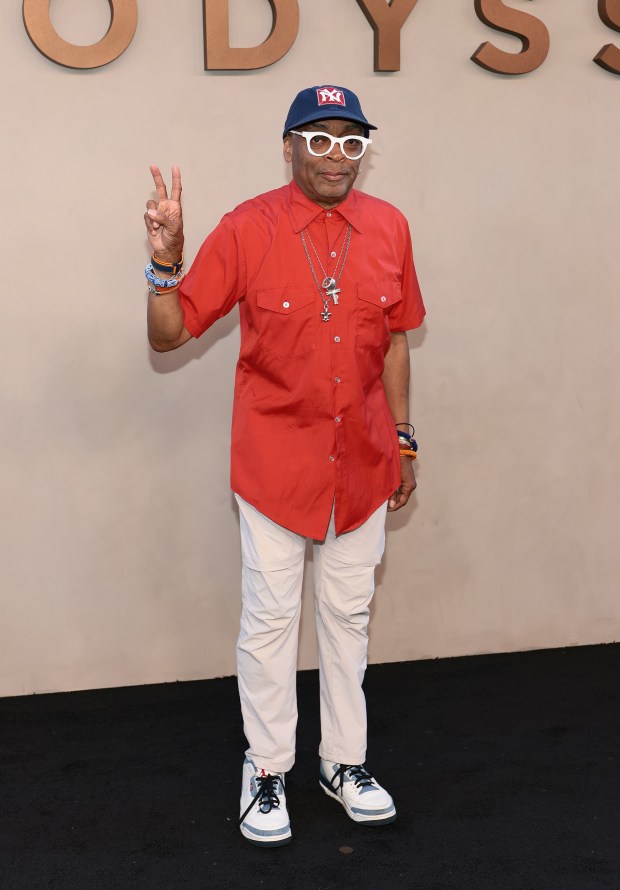 NEW YORK, NEW YORK - JULY 14: Spike Lee attends the premiere of "The Odyssey" presented by Universal Pictures on July 14, 2026 in New York City. (Photo by Dimitrios Kambouris/Getty Images for Universal Pictures)