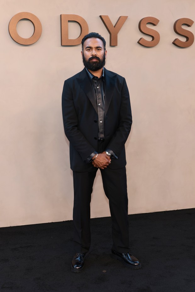 NEW YORK, NEW YORK - JULY 14: Himesh Patel attends the premiere of "The Odyssey" presented by Universal Pictures on July 14, 2026 in New York City. (Photo by Dimitrios Kambouris/Getty Images for Universal Pictures)