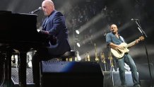 Billy Joel and Mike DelGuidice