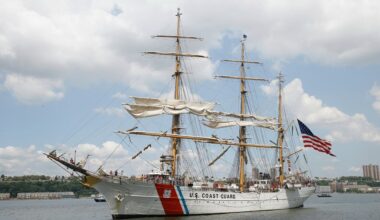A peacetime armada echoes a wartime one