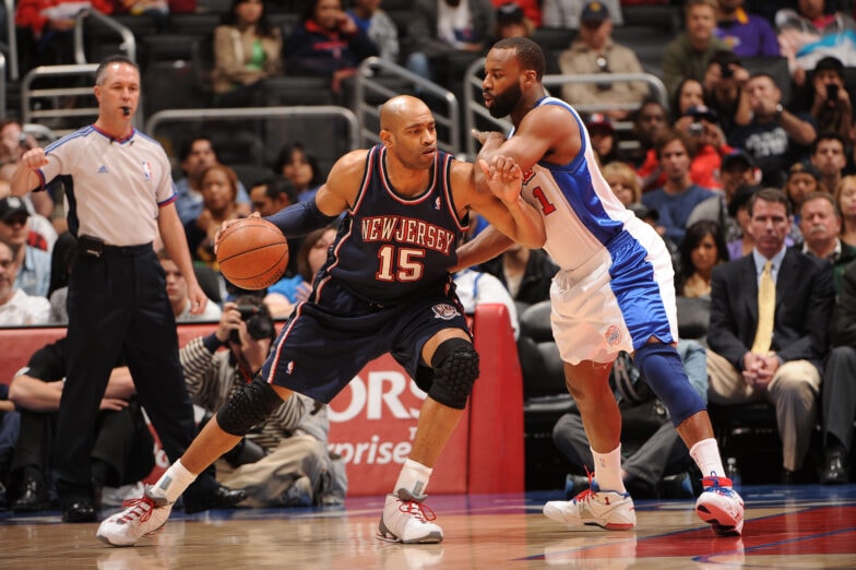 Vince Carter was a two-time All-Star as a New Jersey Nets player.