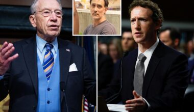 Sen. Chuck Grassley puts Mark Zuckerberg on hot seat after NYC Meta worker admits to trying to sext child