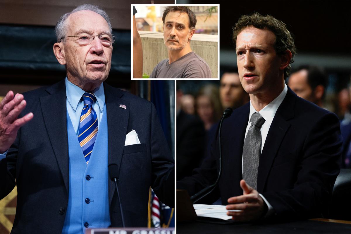 Sen. Chuck Grassley puts Mark Zuckerberg on hot seat after NYC Meta worker admits to trying to sext child