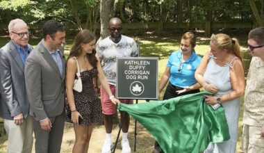 Woodlawn Dog Run Renamed in Honor & Memory of Kathleen Duffy Corrigan
