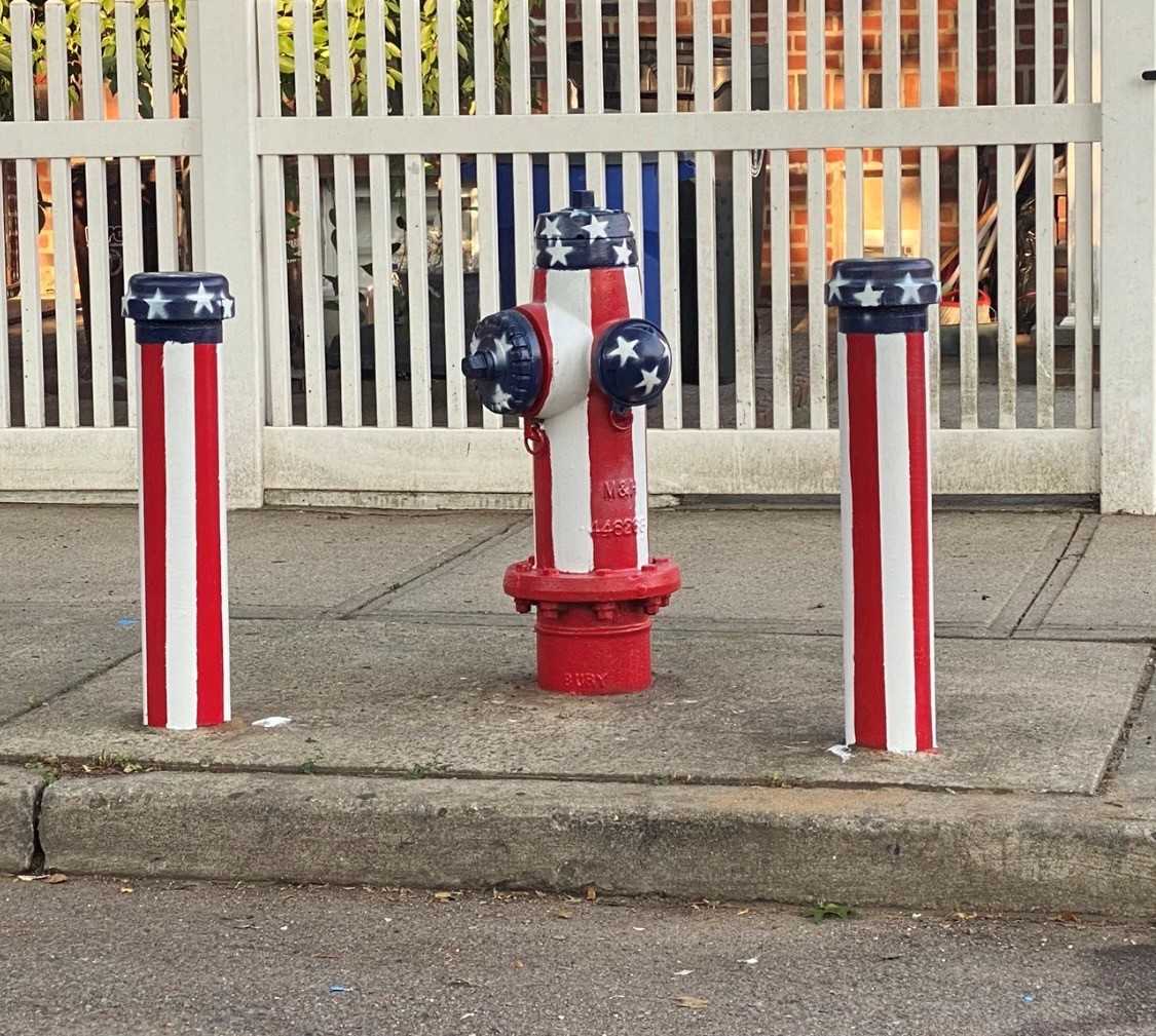South Queens residents paint ‘patriotic’ fire hydrants ahead of America 250 celebrations – QNS