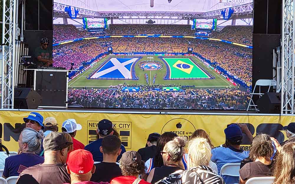 Love & Pride on Display as World Cup Fever Reaches The Bronx