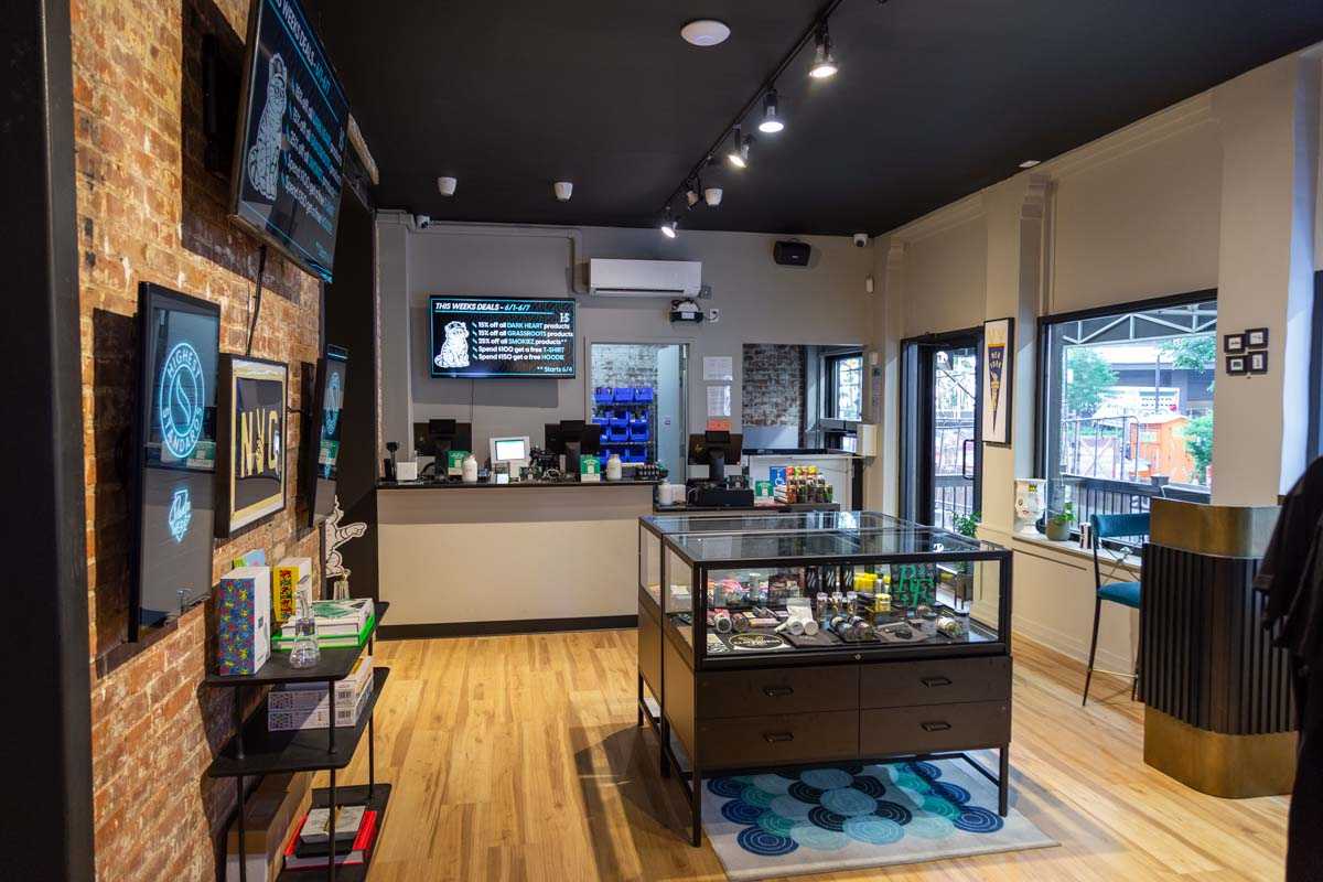 The interior of Highest Standards.