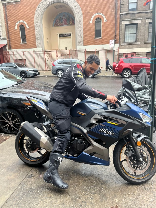 Ty Rodriguez (pictured) died after he lost control of his 2023 Kawasaki Ninja at Harlem River Dr. and W. 170th St. in Washington Heights on July 9, 2026. (Courtesy of Mina Rodriguez)