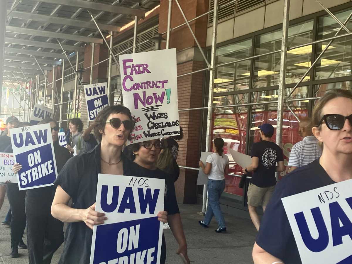 State’s top prosecutor lends support to Harlem public defenders on first day of defense attorney strike over pay, healthcare issues