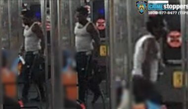 Bronx subway shover sought for random attack on straphanger, pushing him head-first toward oncoming D train
