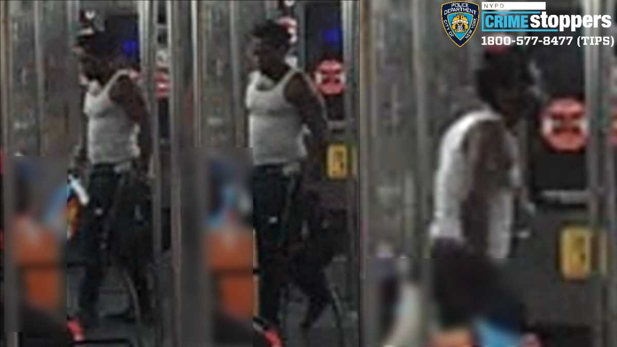 Bronx subway shover sought for random attack on straphanger, pushing him head-first toward oncoming D train