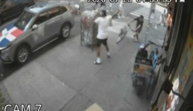 Disturbing surveillance video shows moment gunman opens fire in the Bronx, killing 12-year-old boy