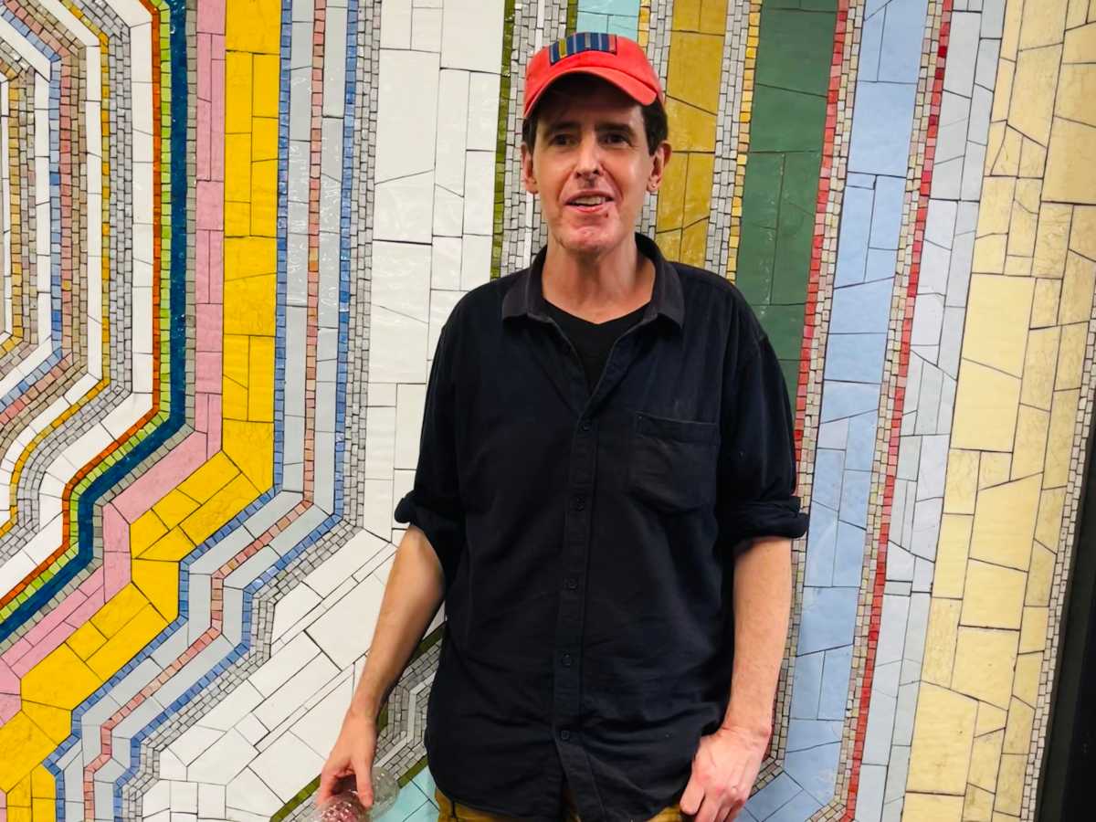 Darryl Reilly, the tour guide.