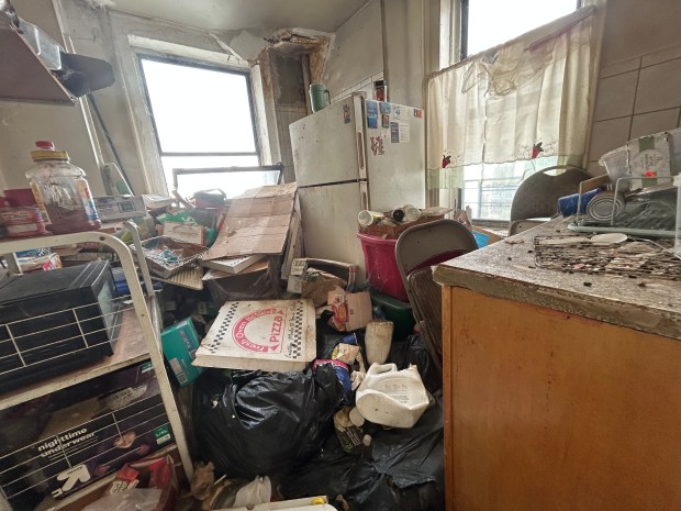 A photo from inside the family's apartment on E. 147th St. in the Bronx are pictured Thursday, July 30, 2026. (Kerry Burke / New York Daily News)