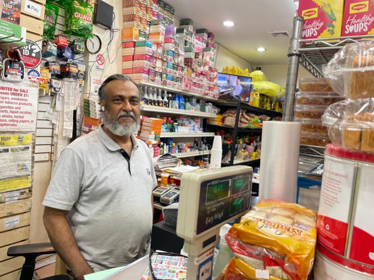 Shafiqul Alam says his shop in Brooklyn becomes an impromptu watch party for Bangladeshi fans of Argentina