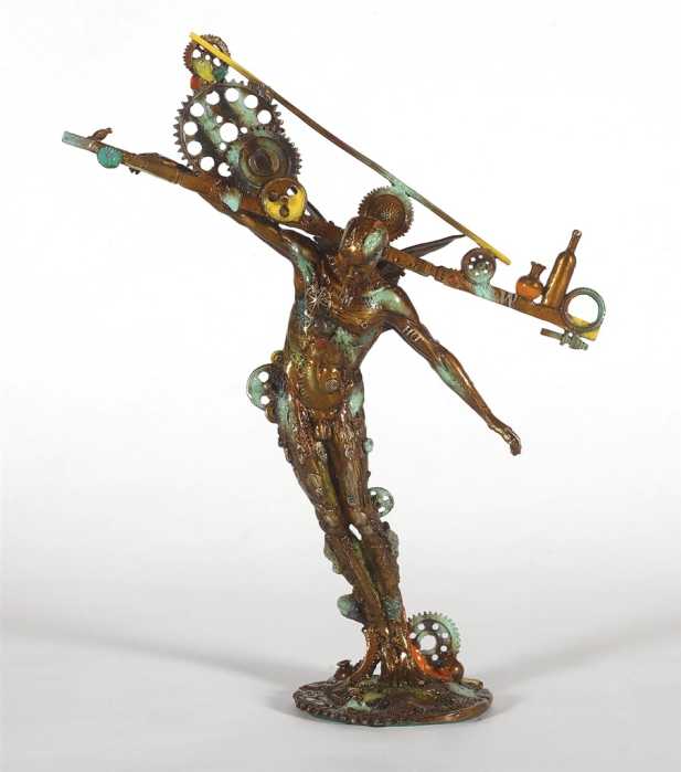 Art Dame hot takes for August: Art never goes on vacation 4 "Man Balance" by Nano Lopez
