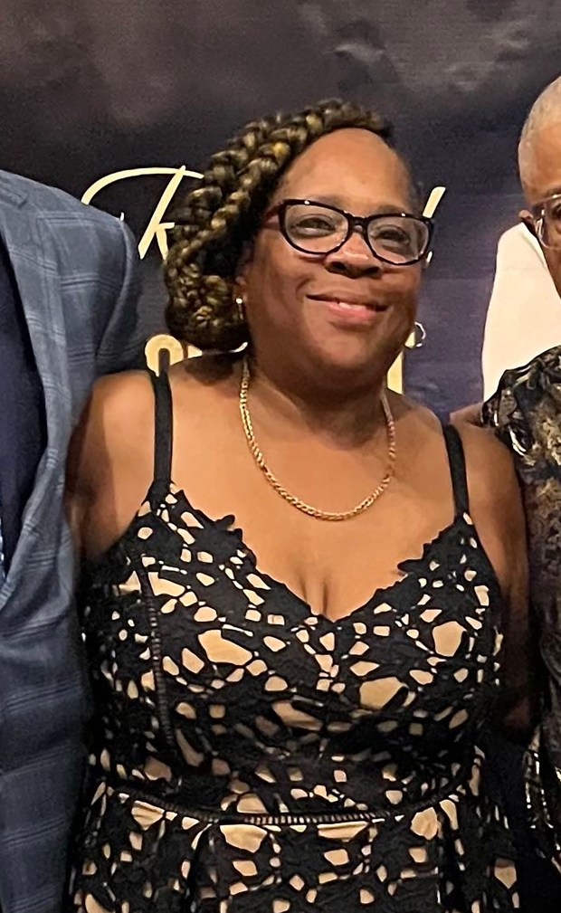 Joanne Crawford was found fatally stabbed inside her home on Nameoke Ave. near Pinson St. in Far Rockaway, Queens, on Tuesday, July 7, 2026. (Courtesy of Barry Crawford)