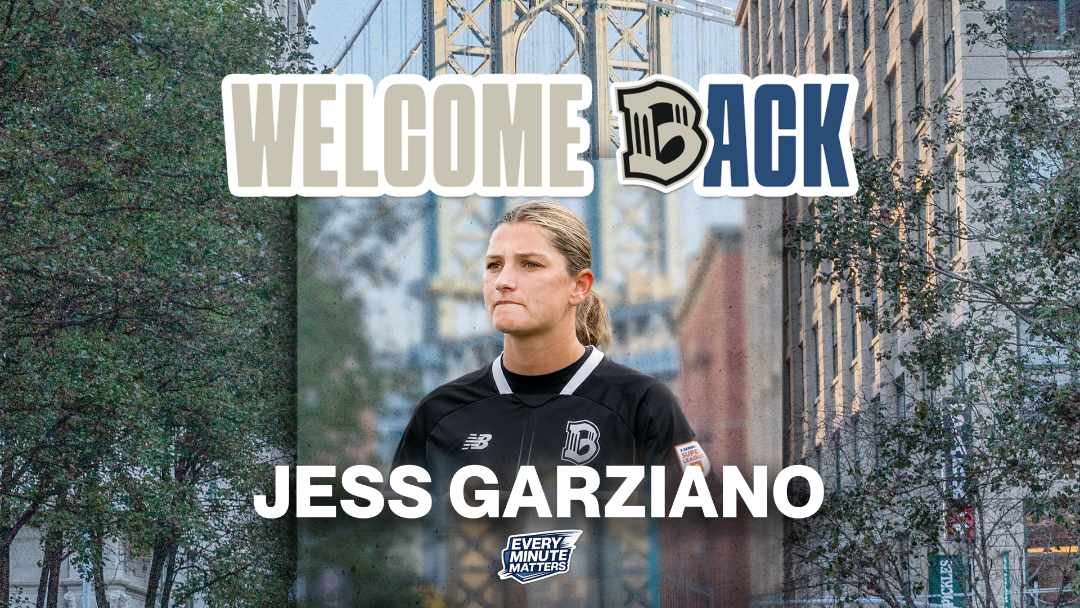 RETURNING HERO: Garziano is back with Brooklyn FC women