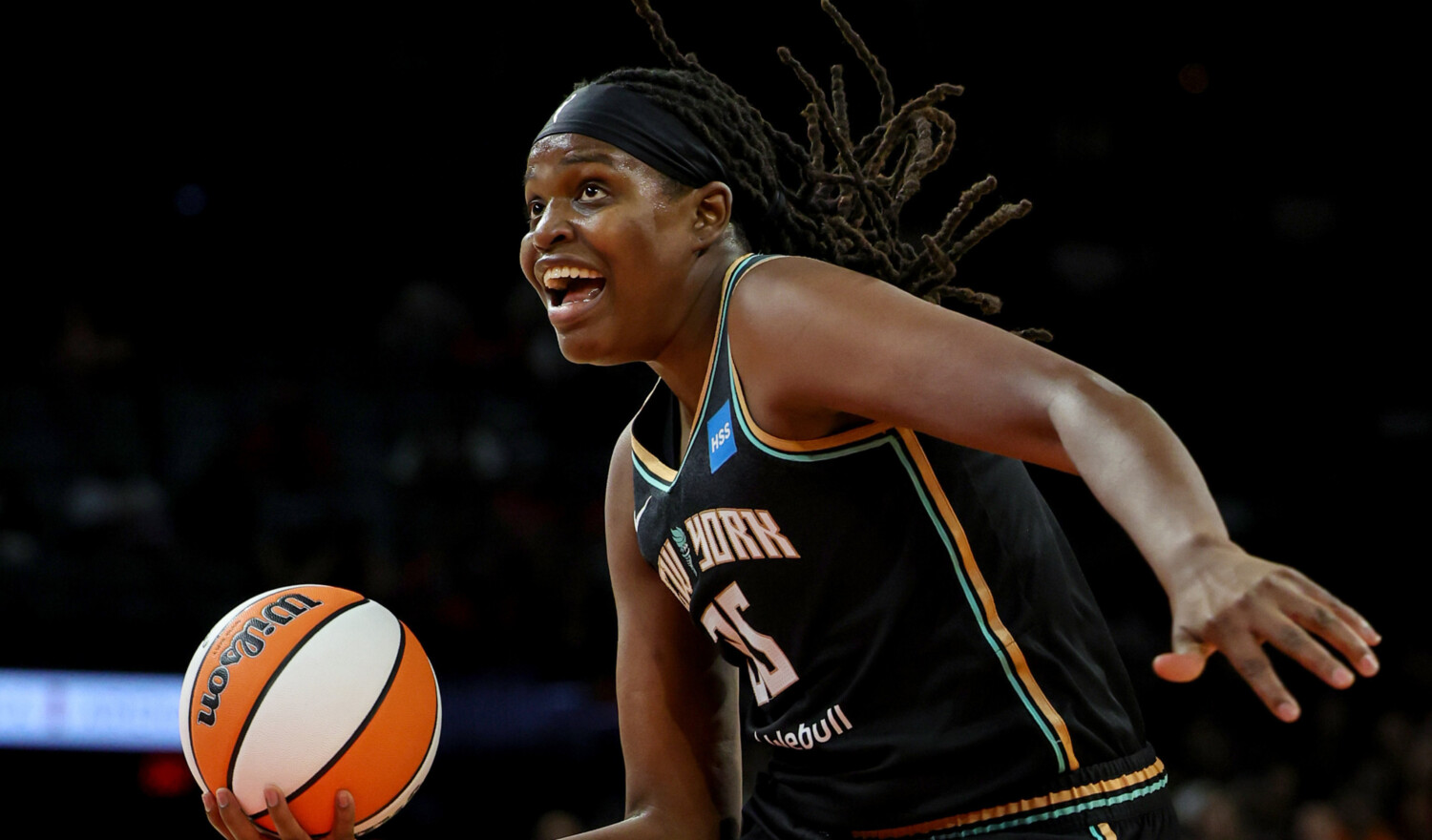 Jonquel Jones of the New York Liberty