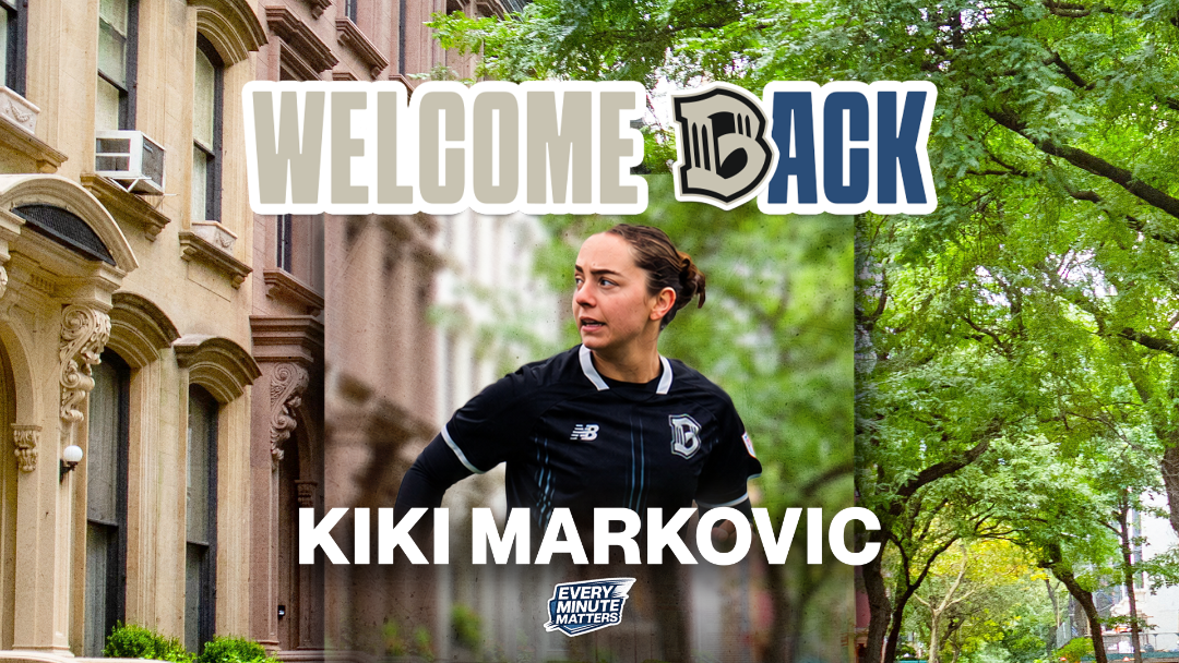 SHE'S BACK FOR MORE: Markovic returns to Brooklyn FC Women