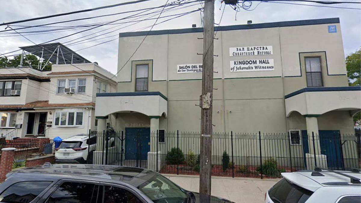 Google Maps image of a Kingdom Hall of Jehovah's Witnesses in Woodhaven, Queens