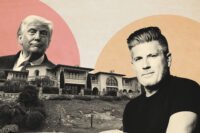 32039 Cape Point Drive exterior with Coldwell Banker’s Leo Goldschwartz and Donald Trump