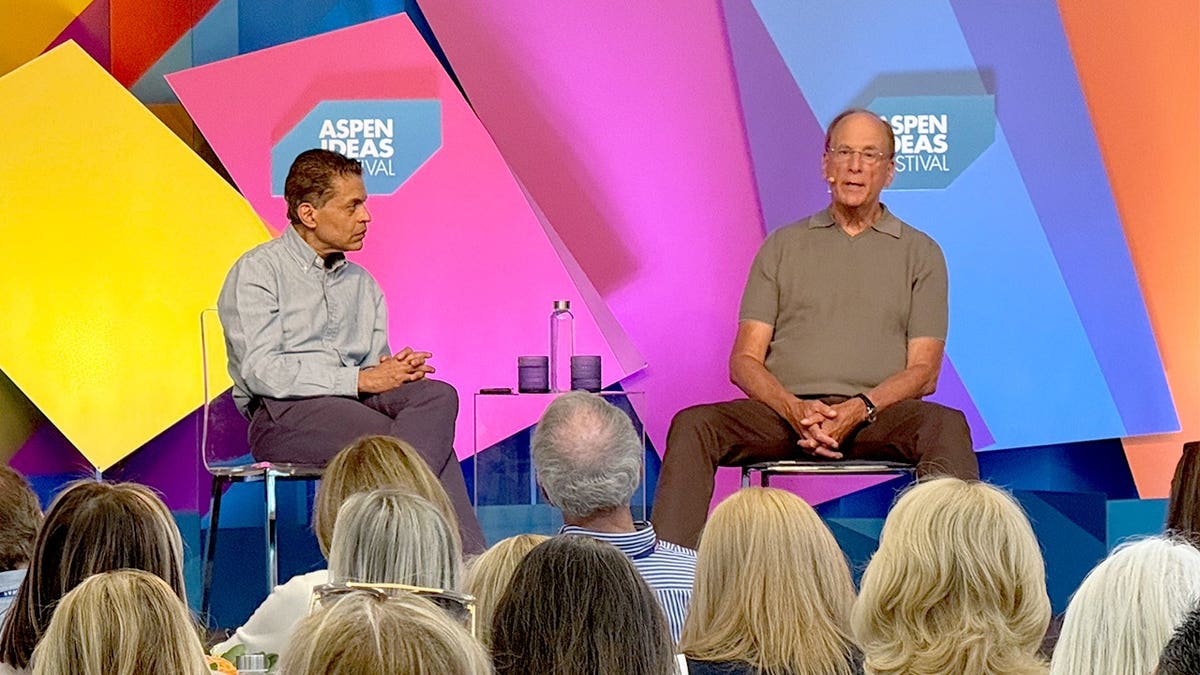 Larry Fink Aspen Institute's Ideas Festival