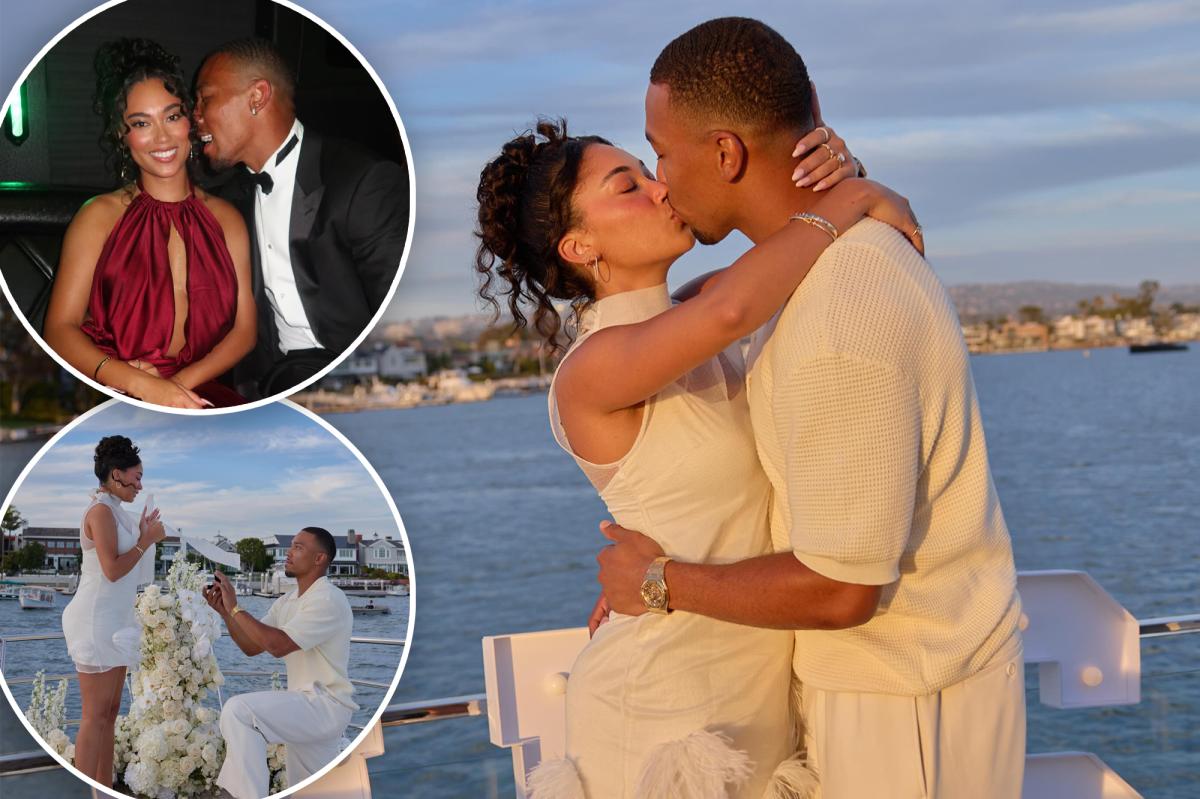 Lions' Amon-Ra St. Brown, Brooklyn Adams get engaged