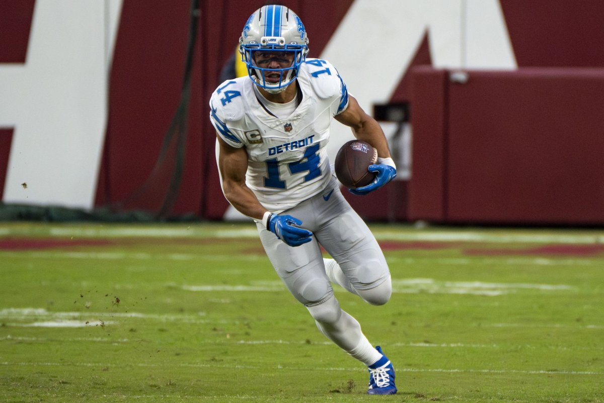 Lions wide receiver Amon-Ra St. Brown, Brooklyn Adams are engaged