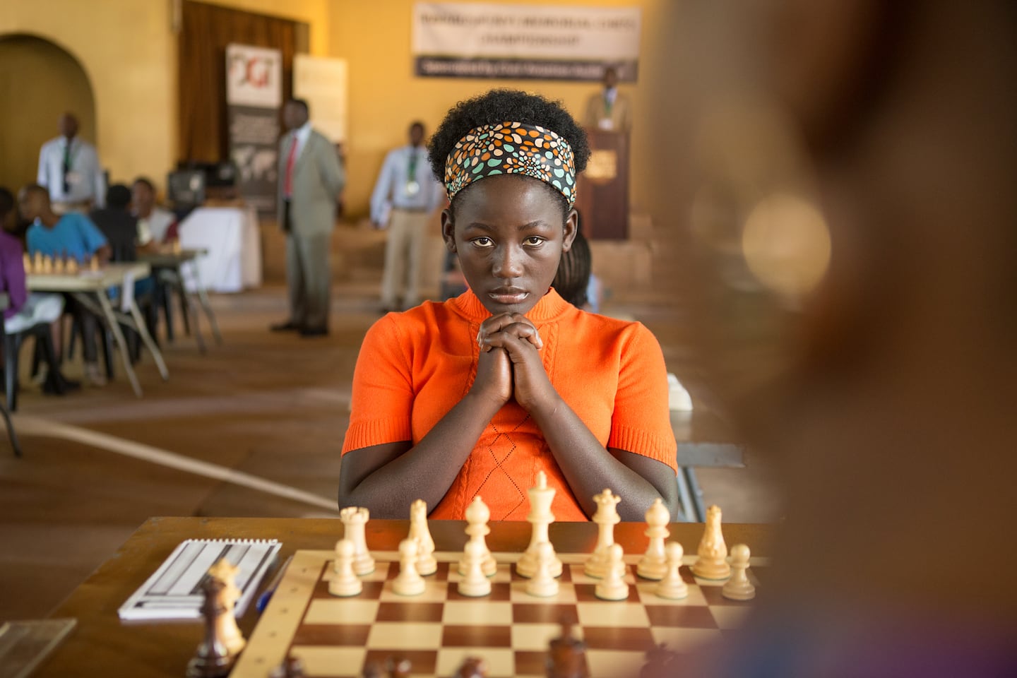 Madina Nalwanga is Phiona Mutesi in the 2016 film "Queen of Katwe," directed by Mira Nair.