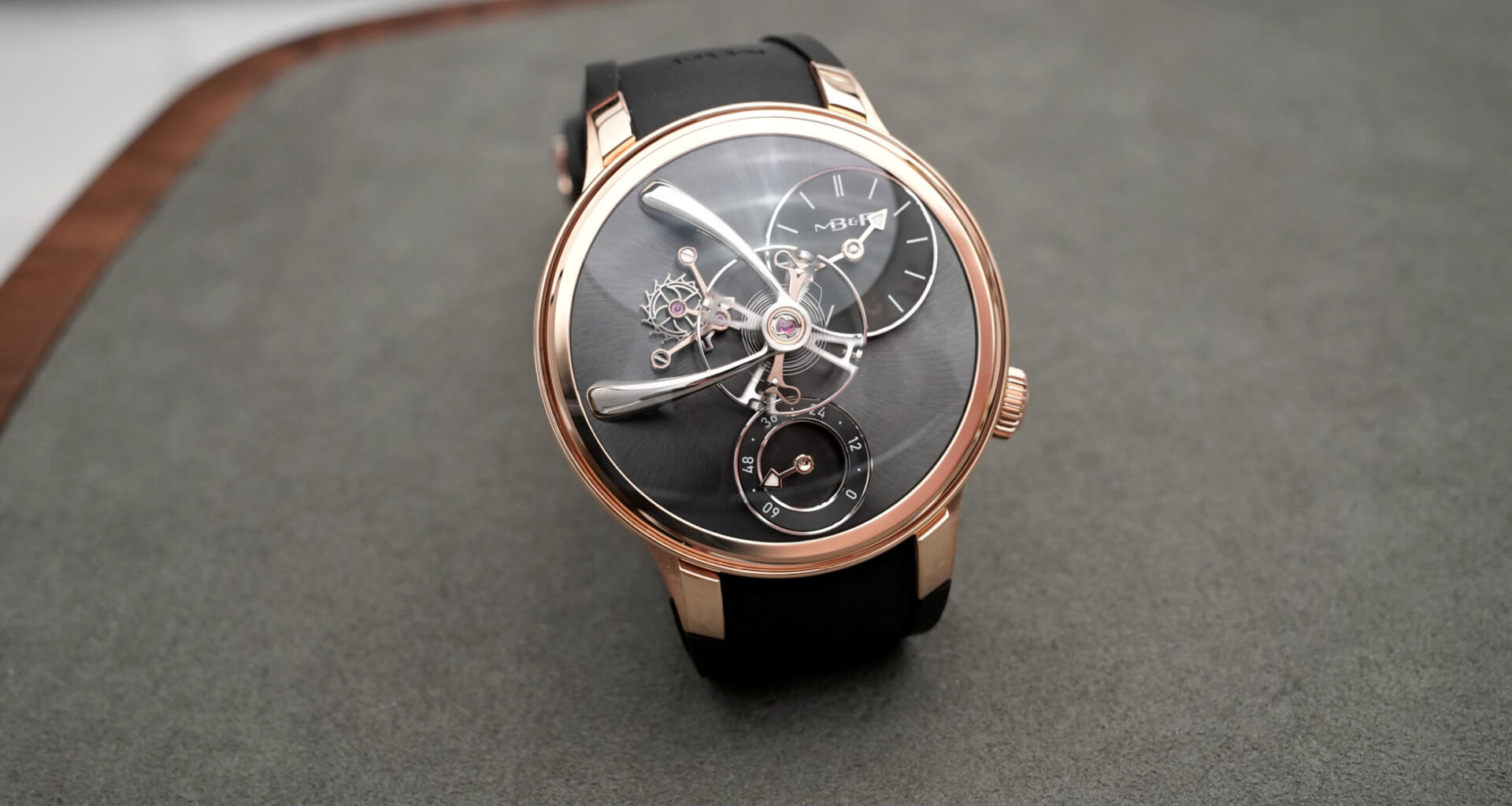 MB&F Marks The Opening Of Its New York Lounge With The LM101 Evo NYC Edition