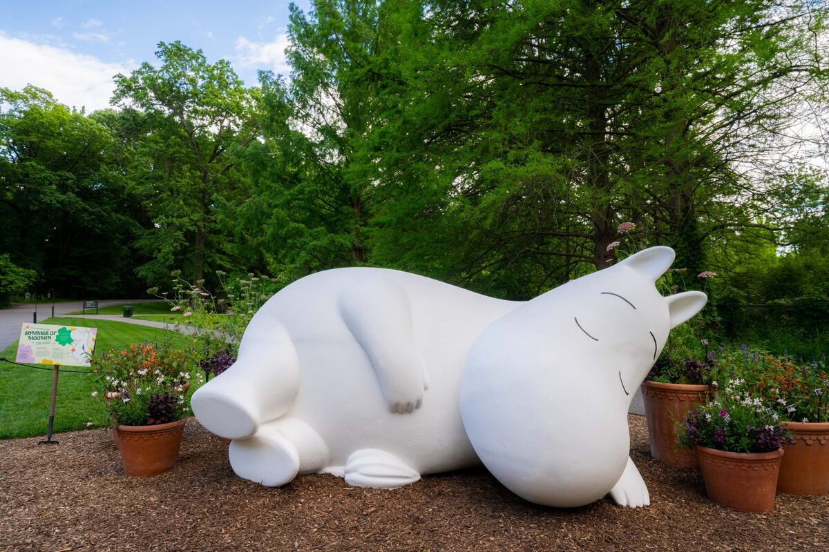 Inside the 250-acre Bronx garden hosting a giant Moominvalley adventure this summer