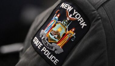 tu013124_James - A New York State Police badge