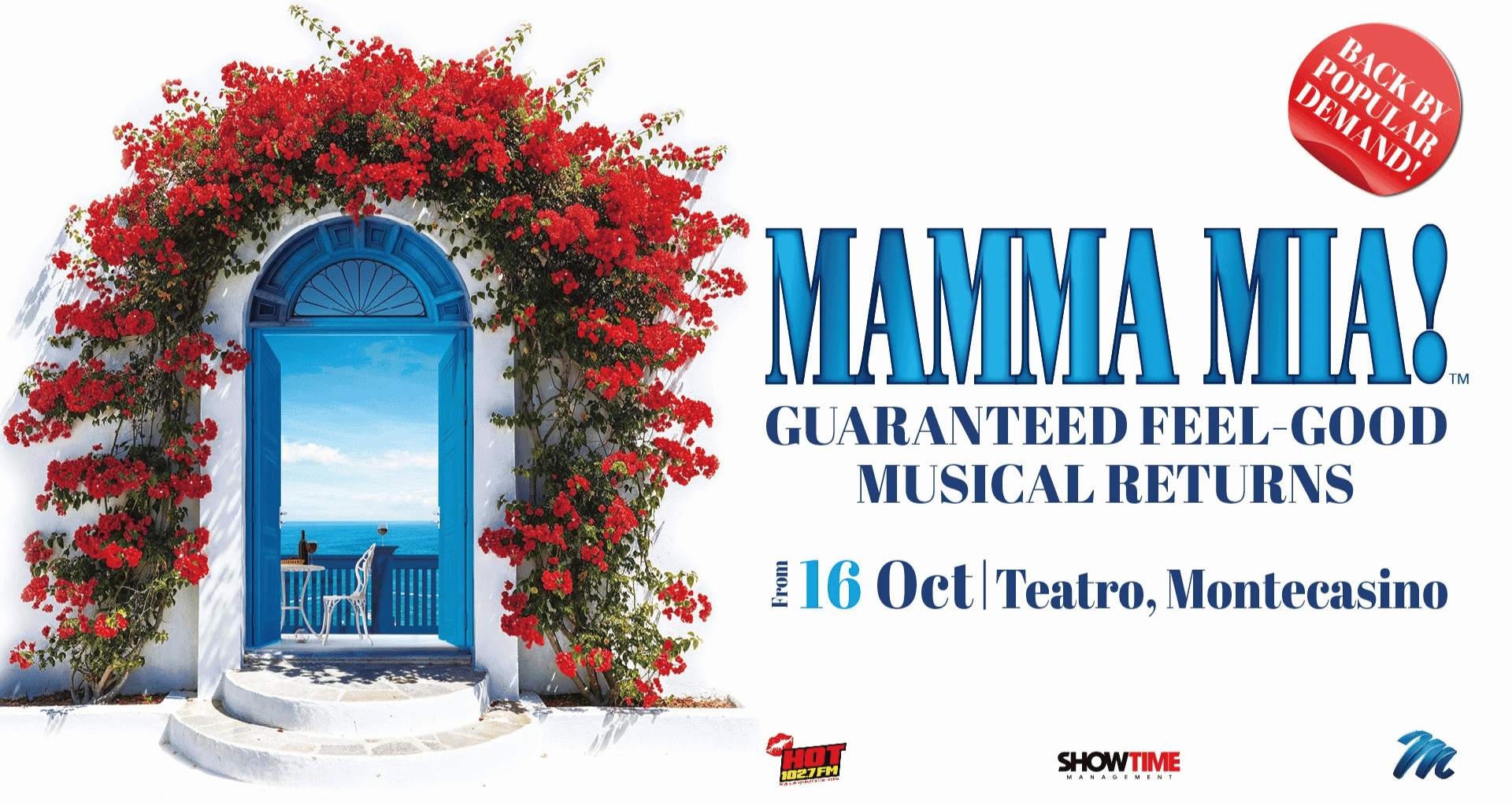 The dancing queens are back: MAMMA MIA! returns to the Teatro in 2026