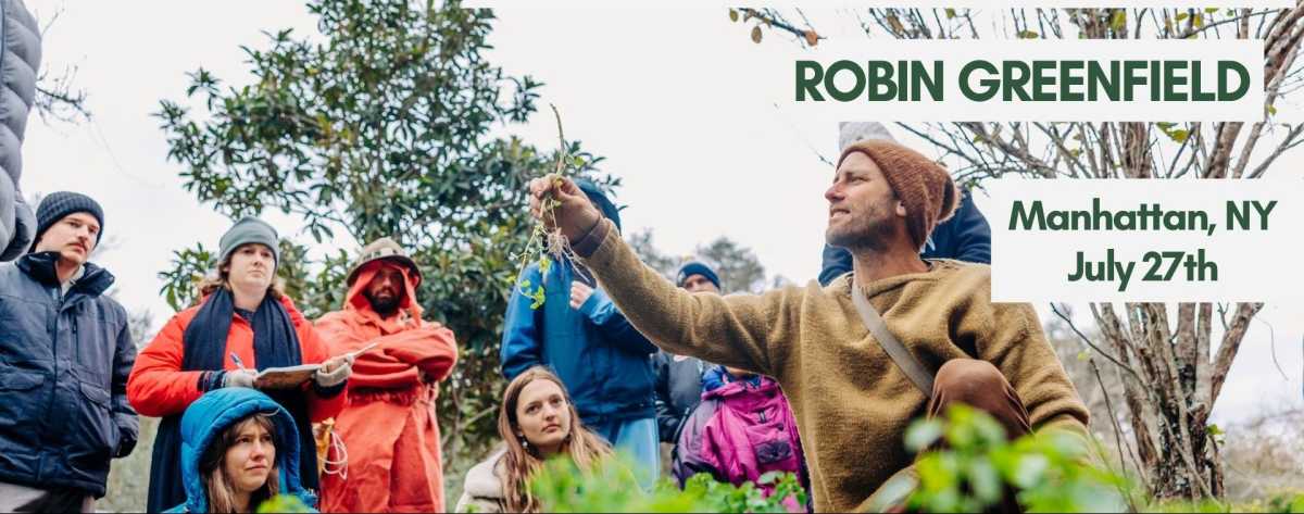 Foraging Walk with Robin Greenfield in Manhattan