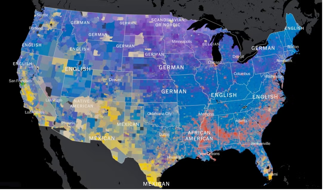 The Blogs: A New York Times map tells America’s immigration story. Where are the Jews? | Andrew Silow-Carroll