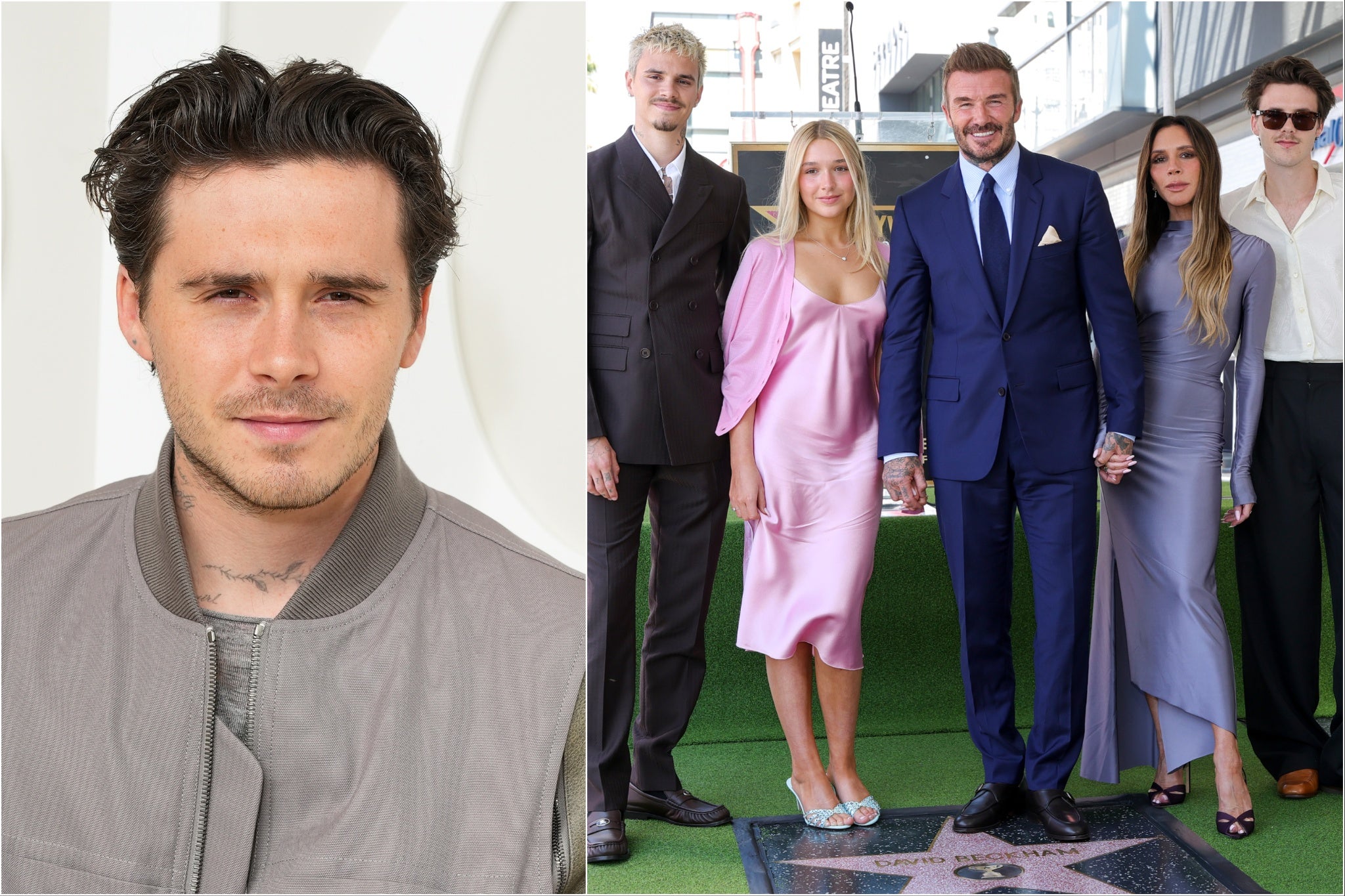Brooklyn Beckham was absent from his sister Harper’s 15th birthday celebrations on Friday